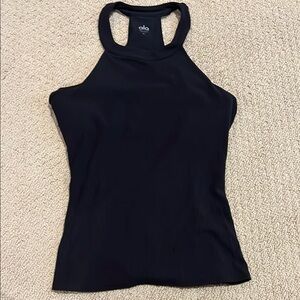 ALO Yoga Women's Sleek Black Tank Top
